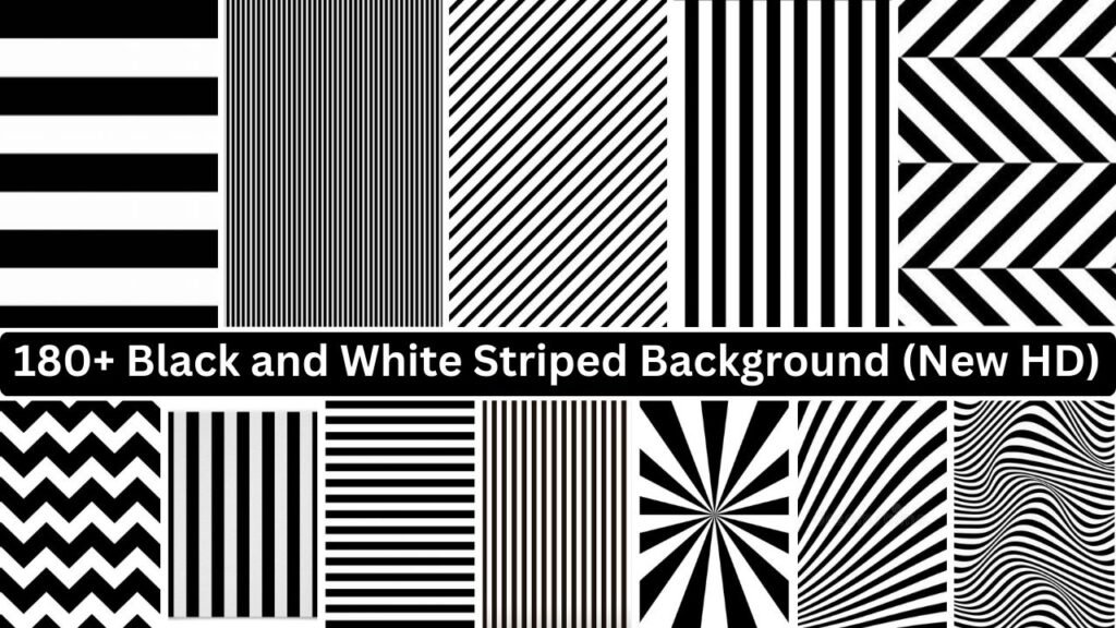 180+ Black And White Striped Background (new Hd)