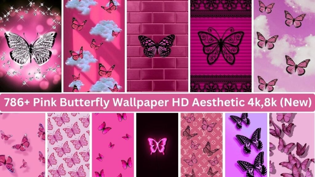 786+ Pink Butterfly Wallpaper Hd Aesthetic 4k,8k (new)