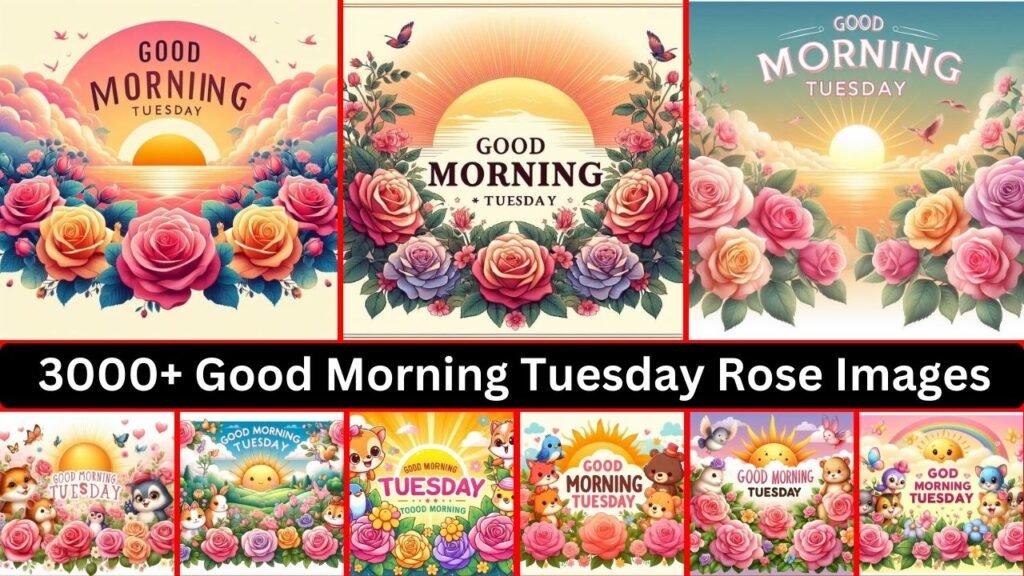 3000+ Good Morning Tuesday Rose Images