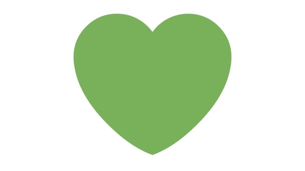 Green Heart Emoji Copy And Paste U+1f49a