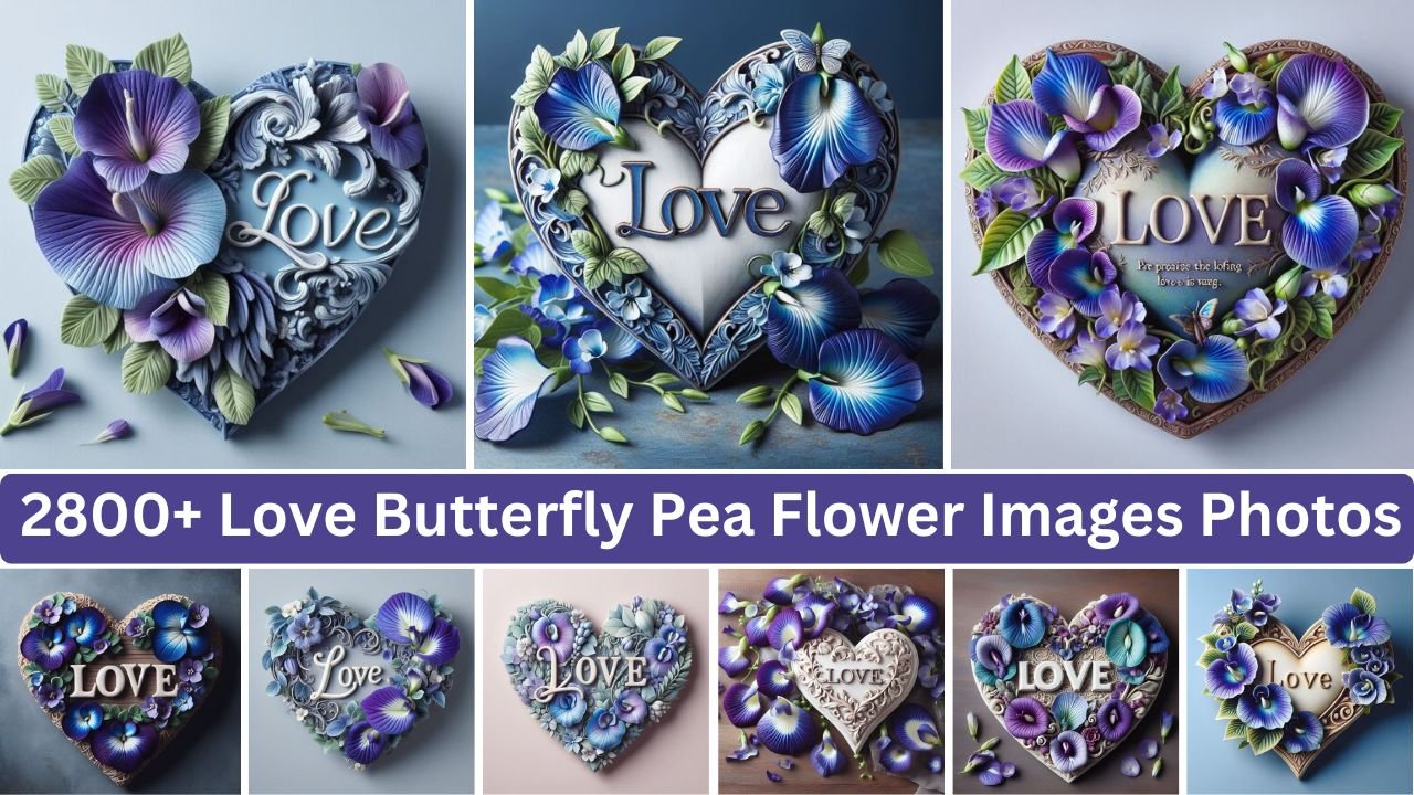 2800+ Love Butterfly Pea Flower Images Photos