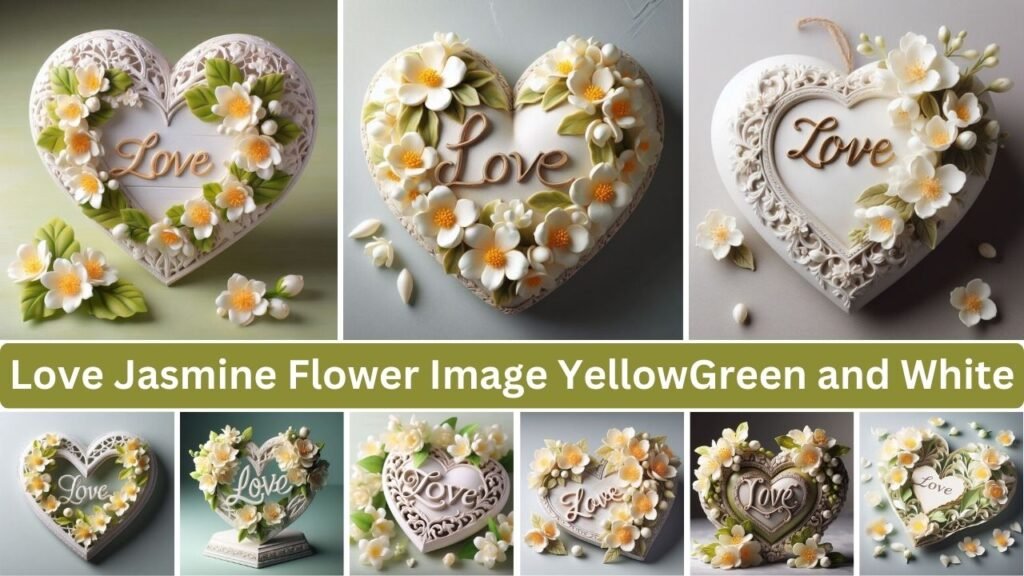Love Jasmine Flower Image Yellowgreen And White